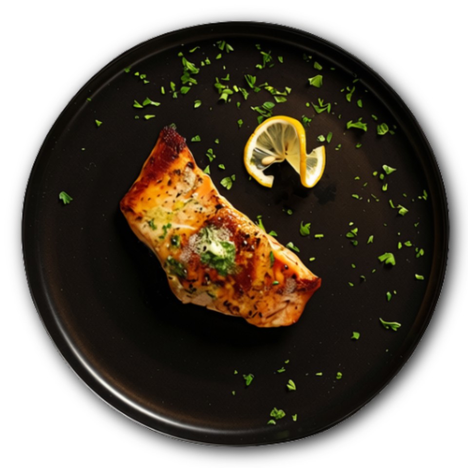 Saumon mariné aux fines herbes